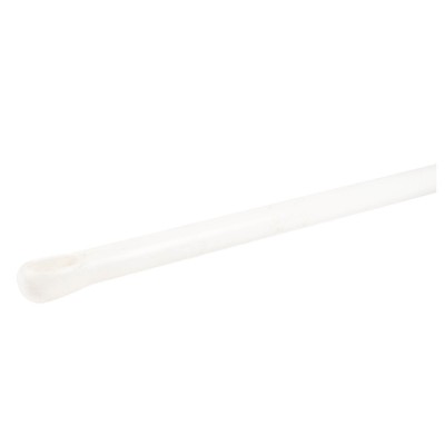 Steel Alu met ergo sleeve 150cm wit