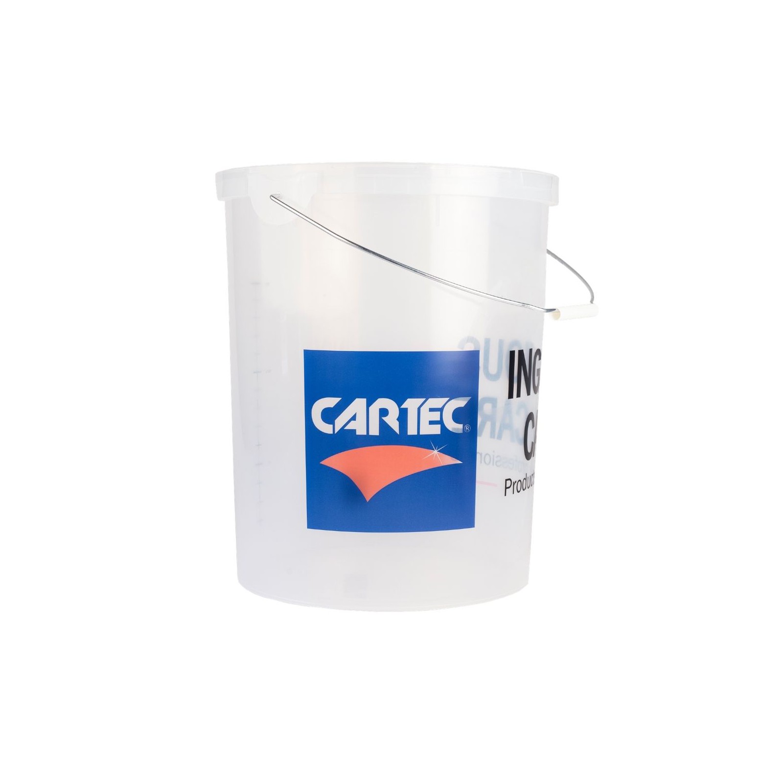Cartec emmer transparant 21 liter