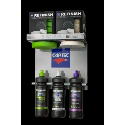 Refinish startpakket 150mm excentrisch (3000, 9000 & WaxCoat)