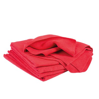 Microfiber Ultra-Soft Cloths - Red